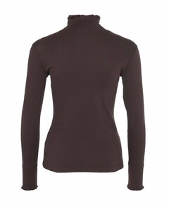 Dames longsleeve bruin
