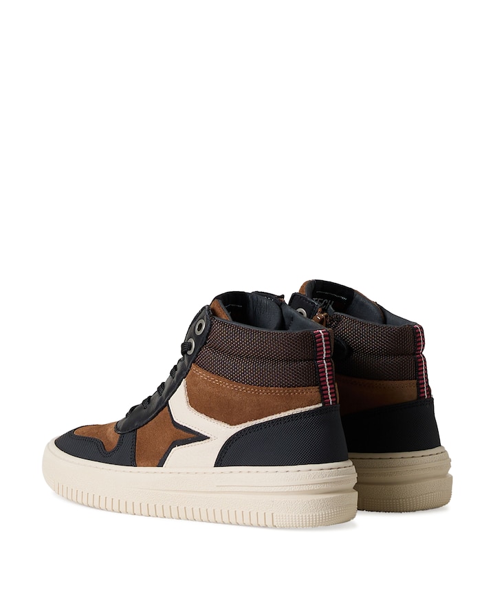 jongens sneakers bruin