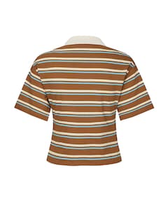 Dames polo bruin