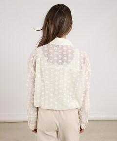 Dames blouse ecru