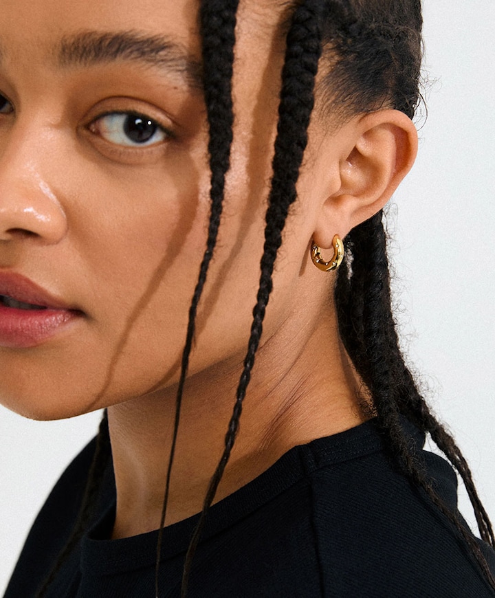 Dames oorbellen goud