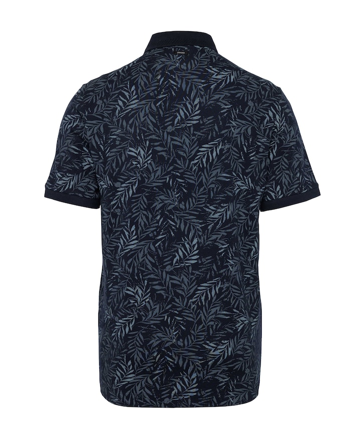 Heren polo blauw
