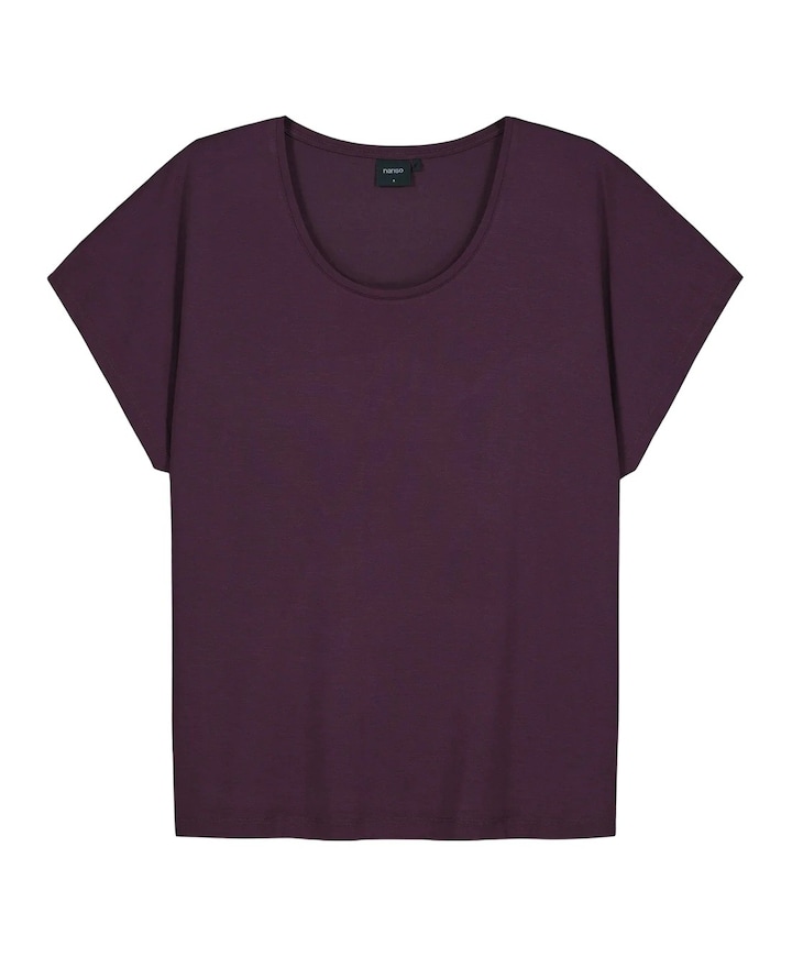 Dames pyjamatop paars