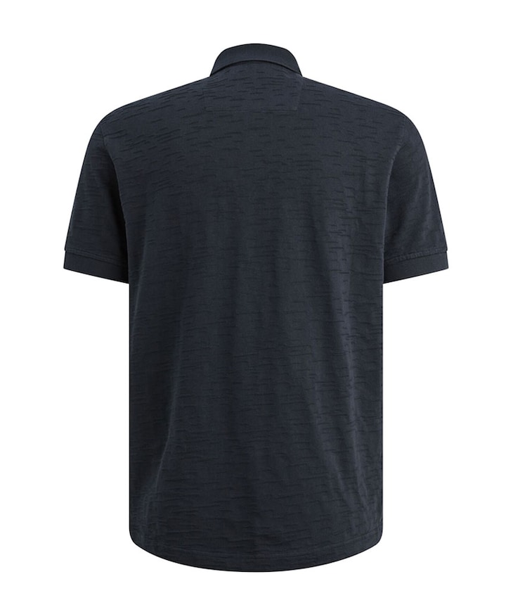 Heren polo blauw