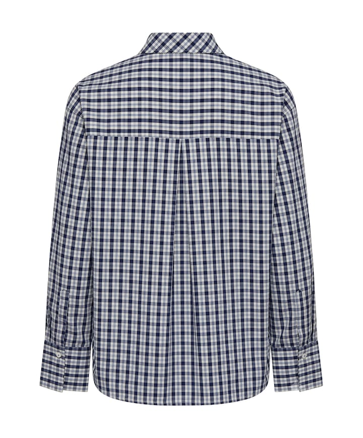Dames blouse blauw