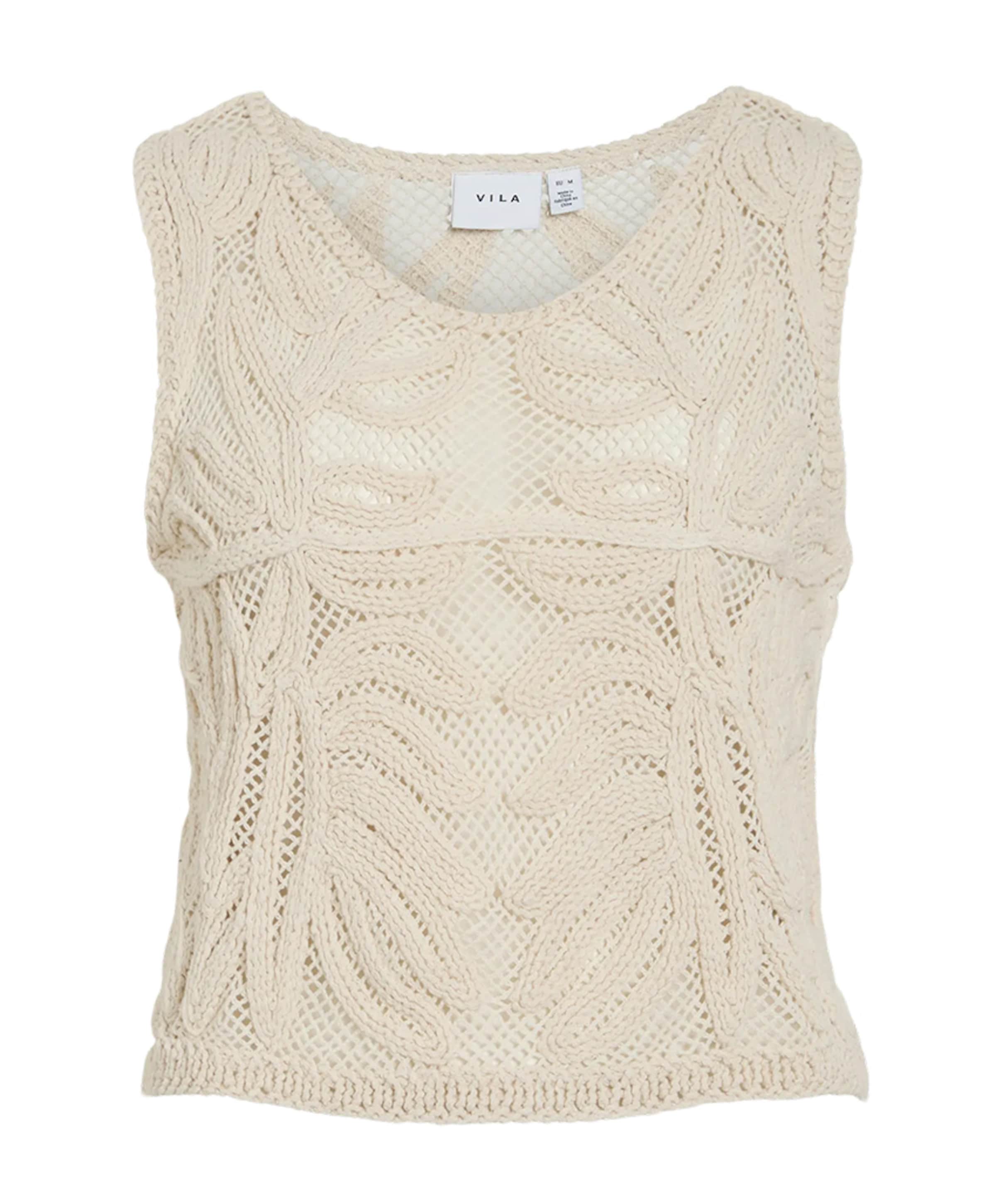 Dames top beige