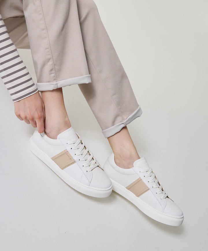 Jolien Morris dames sneakers ecru