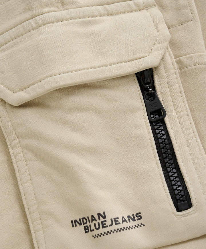 Cargo Knitted Fancy broek beige
