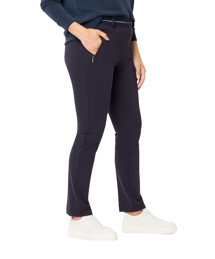 LILLYTH dames broek blauw