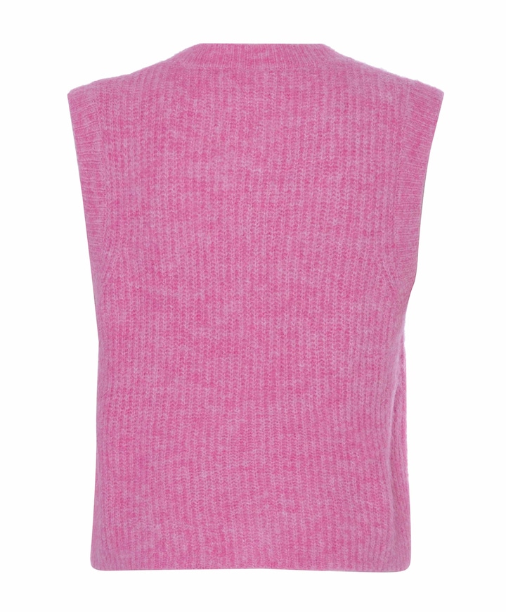 Dames gilet roze
