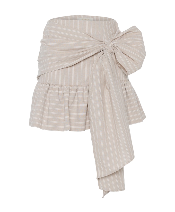 Dames rok beige