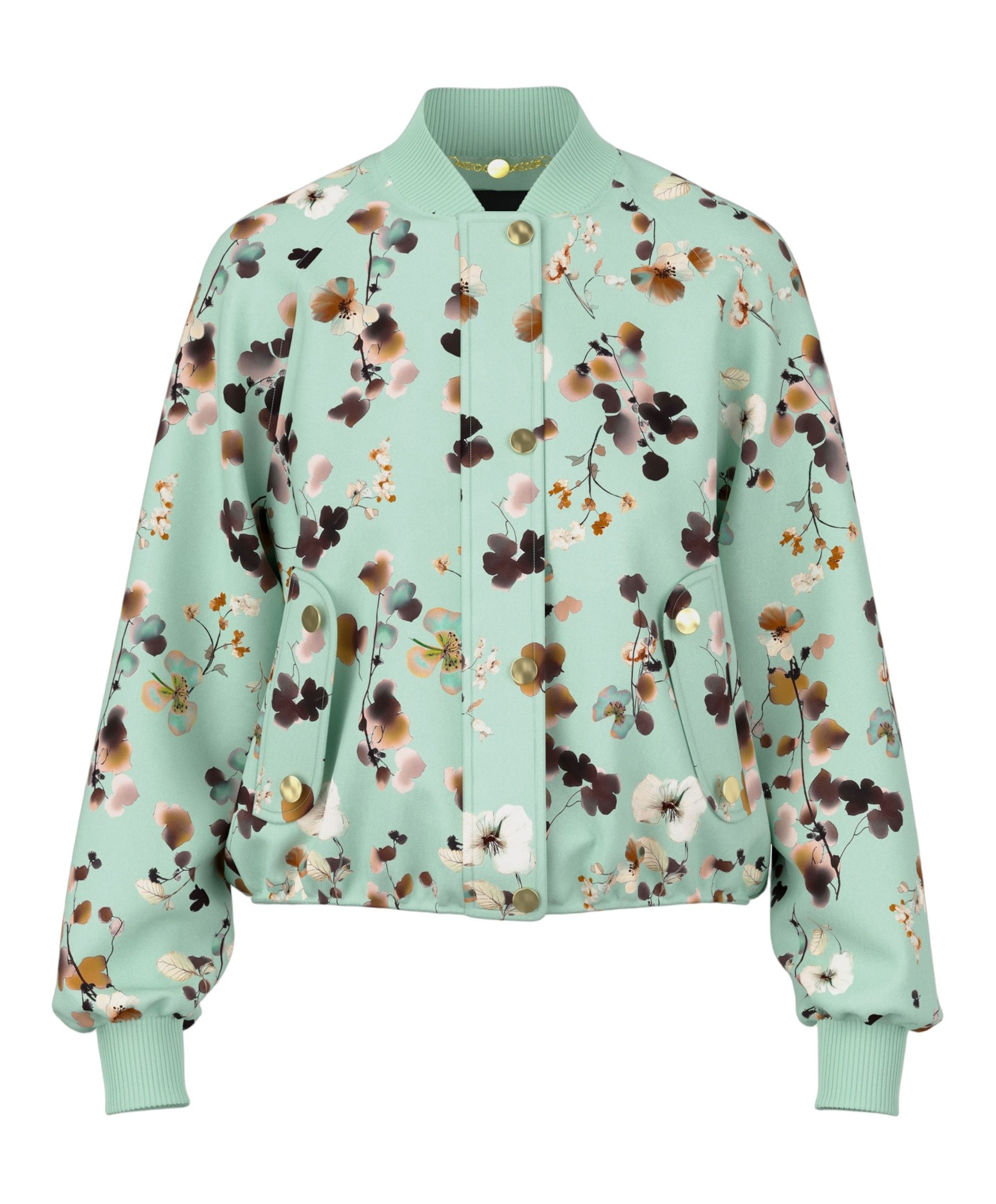 Dames jas groen