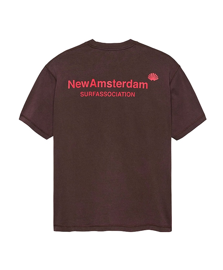 Heren t-shirt bruin