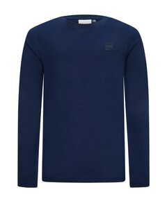 Jongens longsleeve blauw