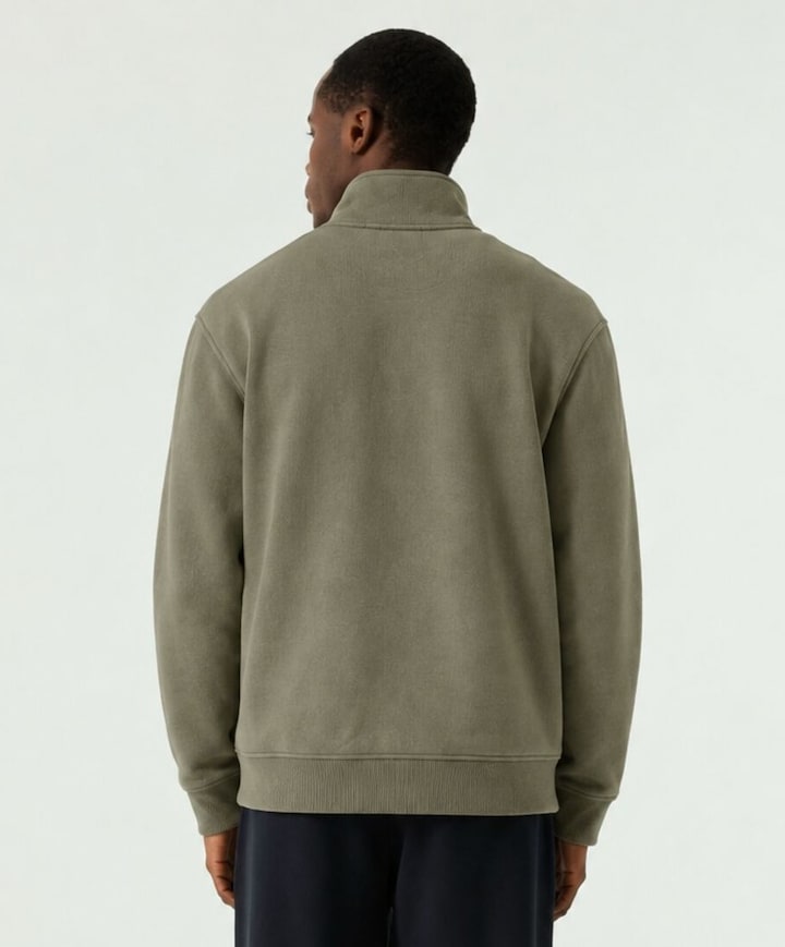 Heren sweater groen