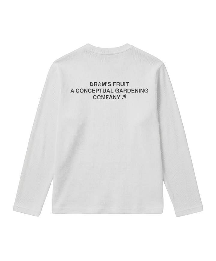 Heren longsleeve wit