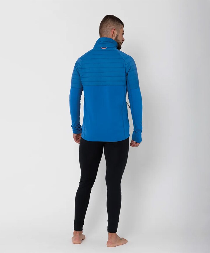 Heren ski-jas blauw