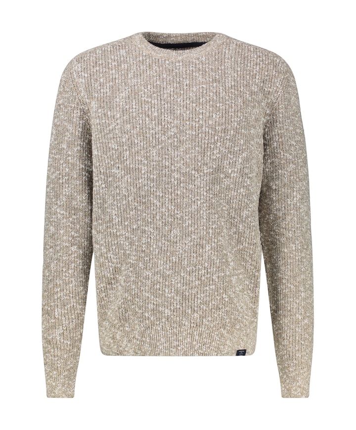 Heren trui beige