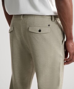 Lancaster Pique Chino heren broek groen