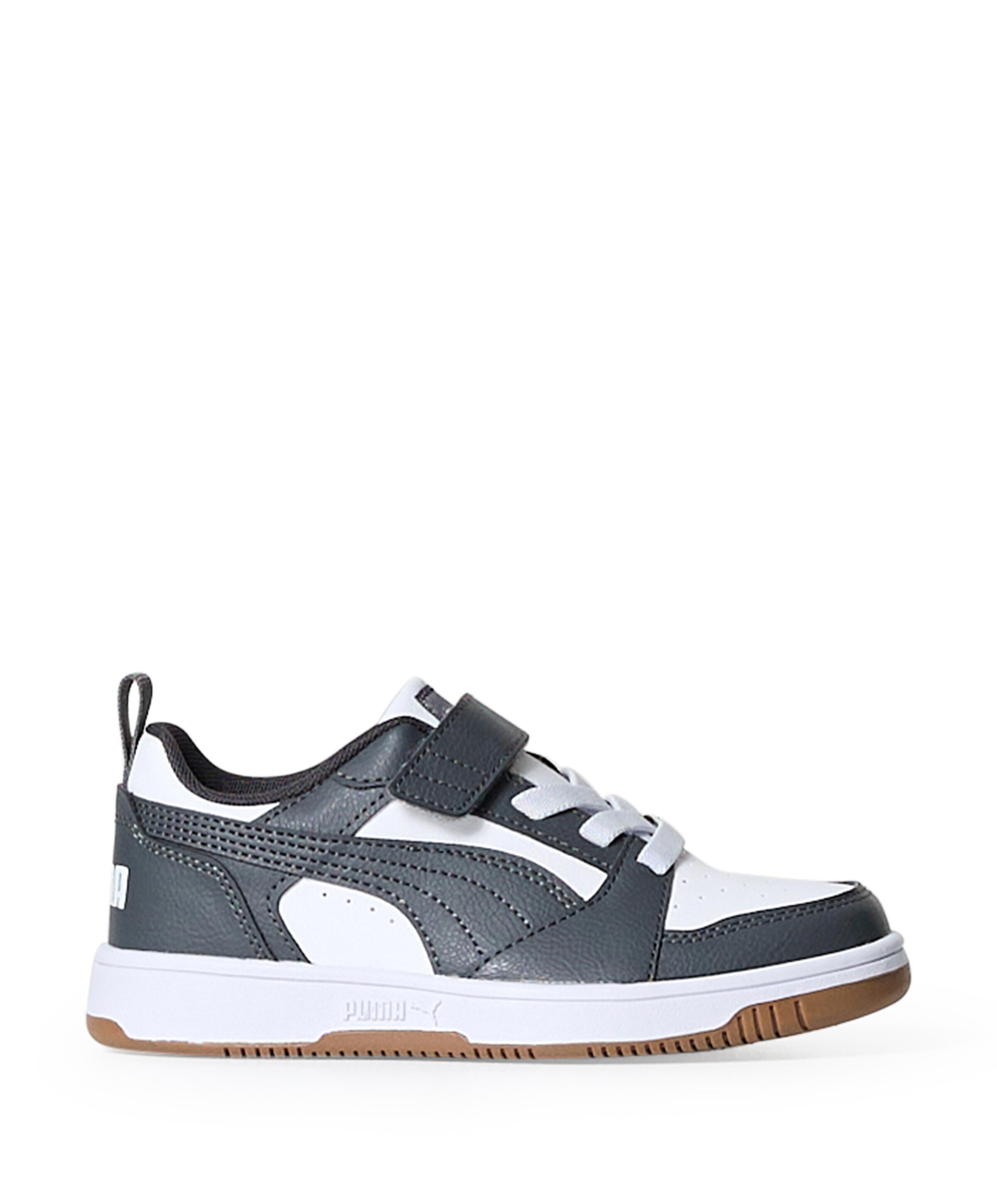 Puma Rebound V6 Lo AC+ PS jongens sneakers grijs