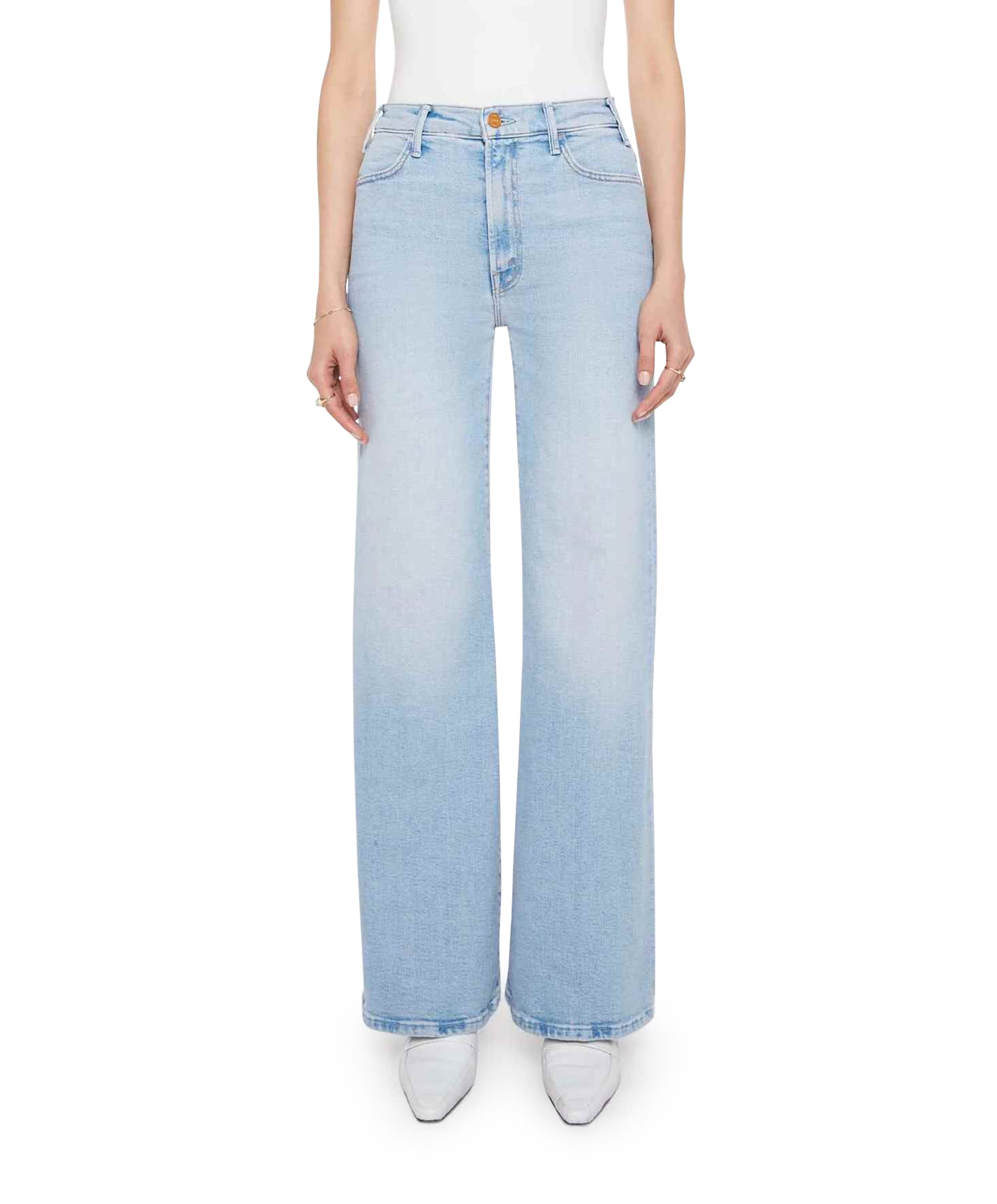 The Hustler Roller Sneak dames jeans blauw