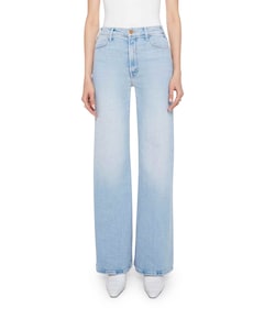 The Hustler Roller Sneak dames jeans blauw