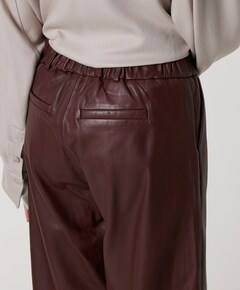 THALINA Sheep Soft Waxed dames broek bordeaux