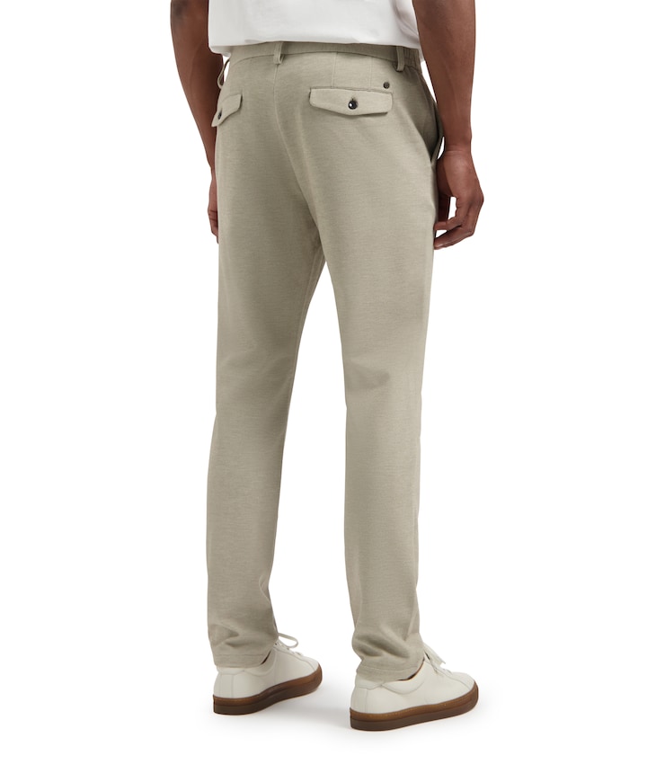 Lancaster Pique Chino heren broek groen