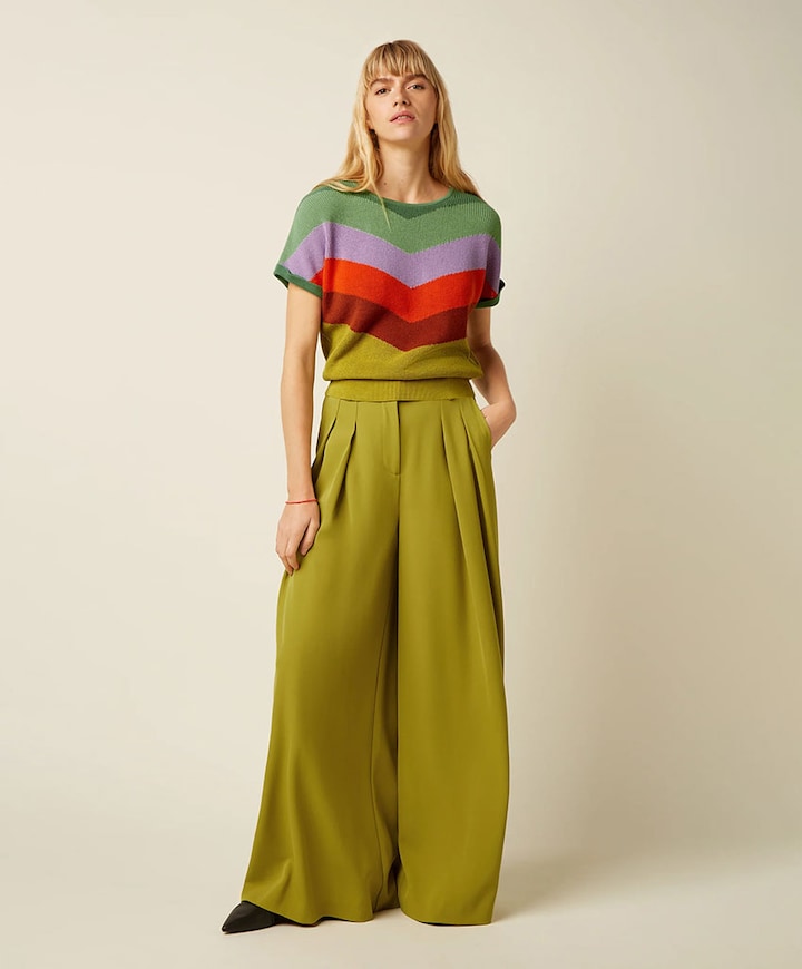 Dames trui multicolor