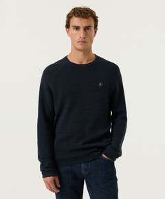 Heren trui blauw