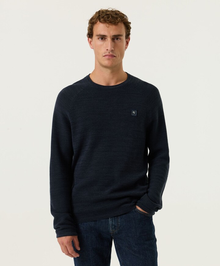 Heren trui blauw