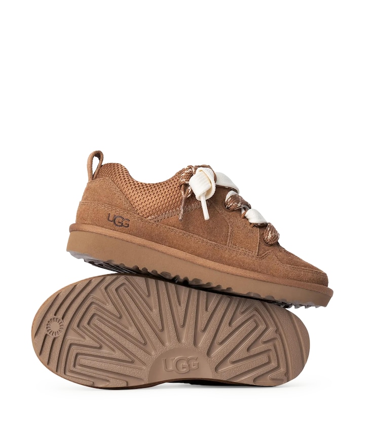 LO LOWMEL veterschoenen bruin