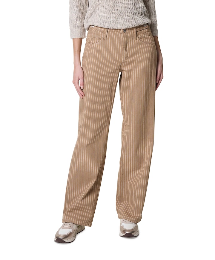 Liv New Wide dames jeans beige