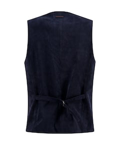 Heren gilet blauw