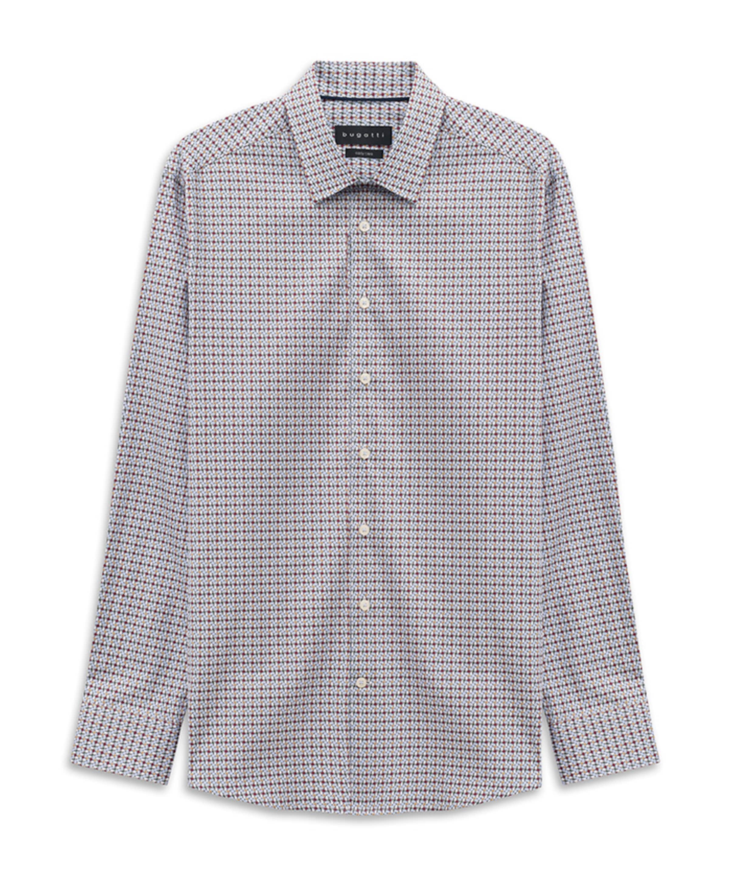 Overhemd lange mouw blauw