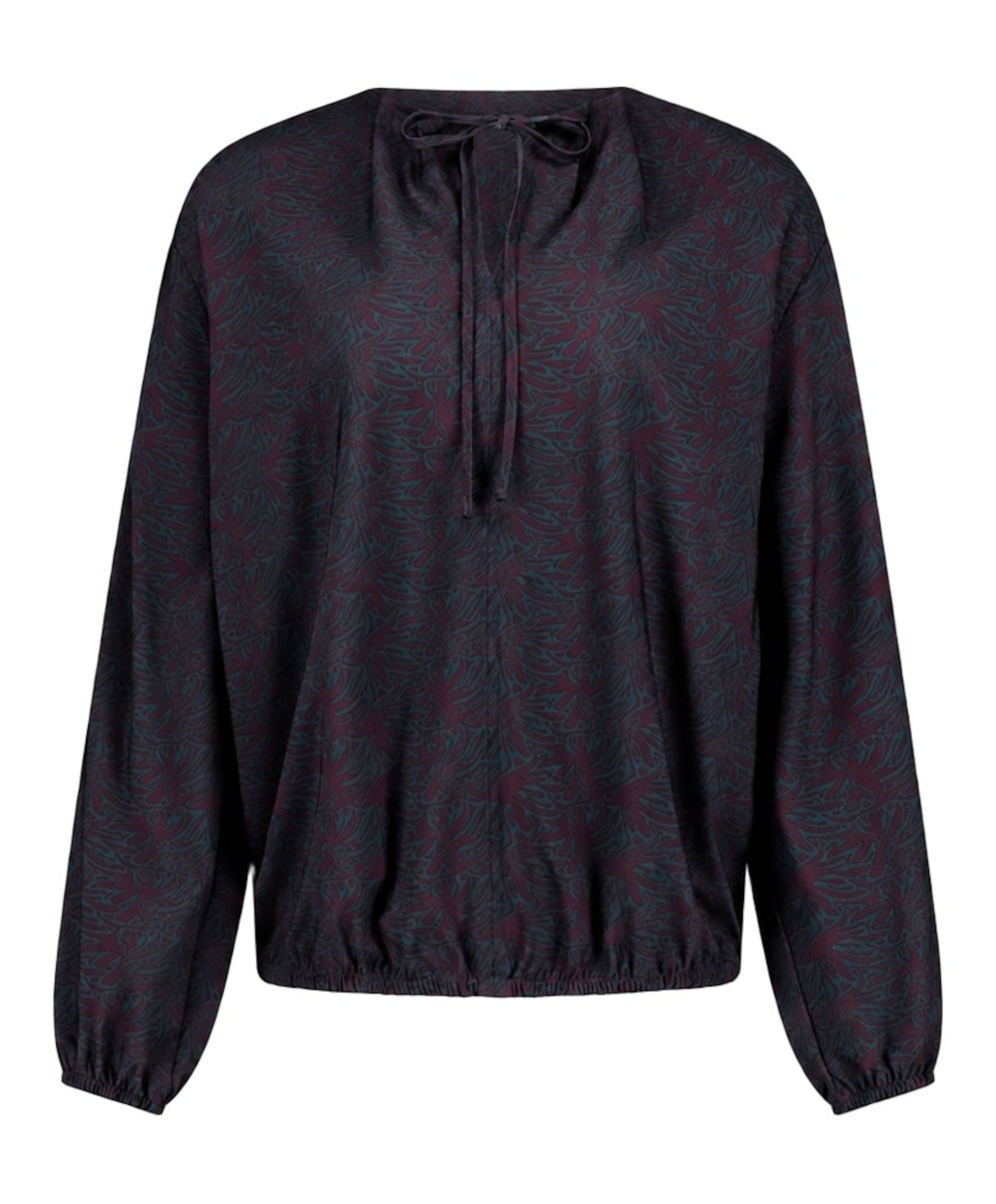Dames blouse bordeaux