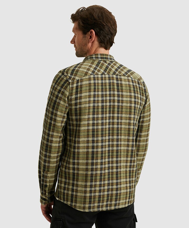 Overshirt lange mouw groen