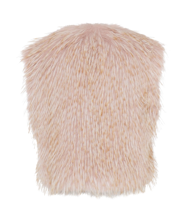 Dames gilet roze