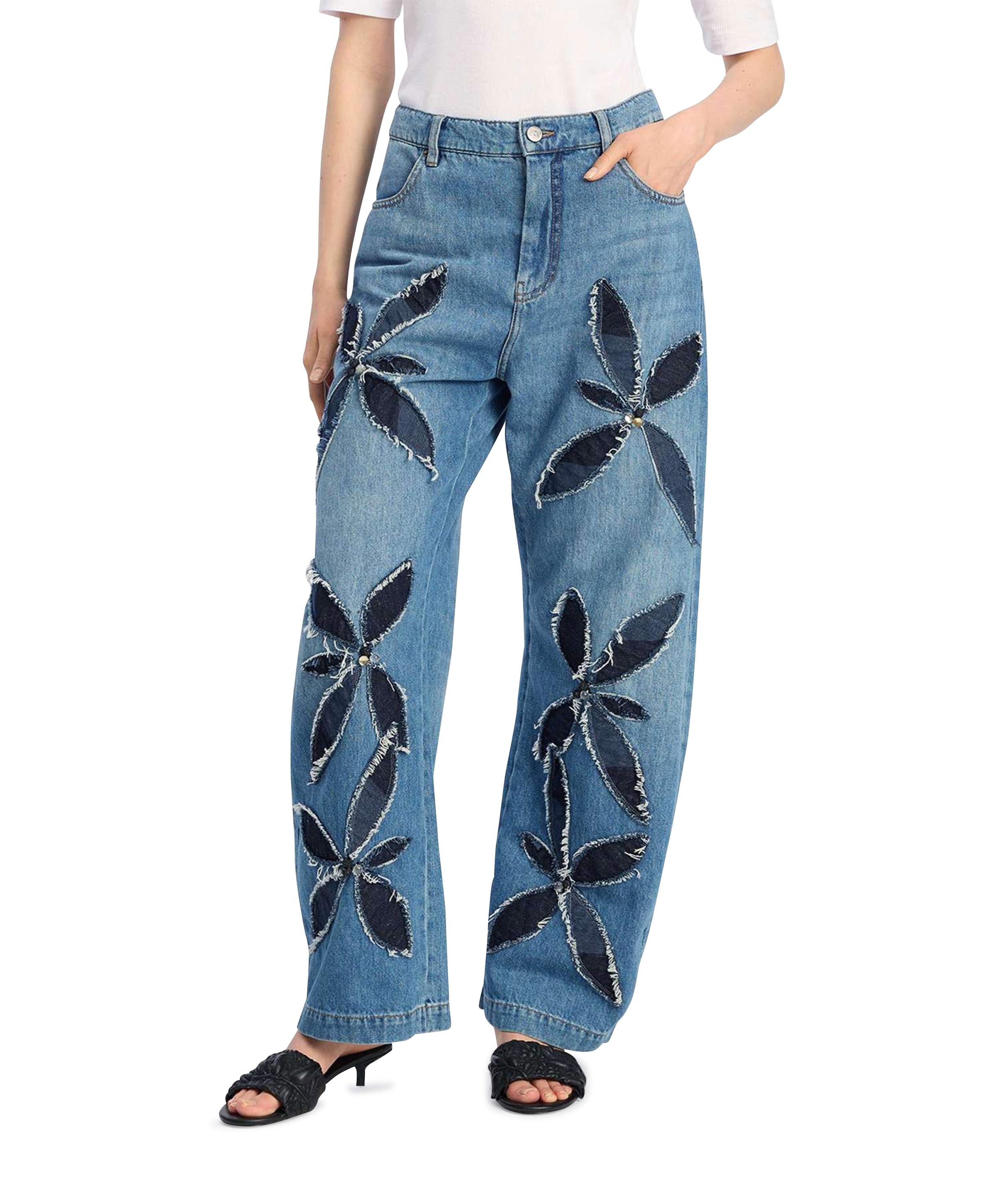 Bimo dames jeans blauw