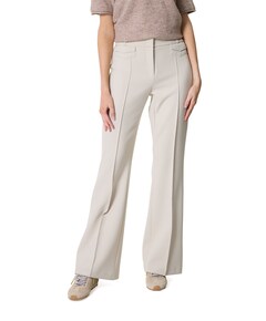 Fawn flap pocket dames broek beige