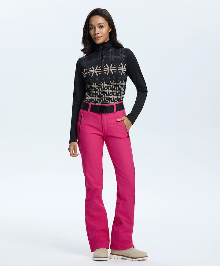 Joentaus dames skibroek roze