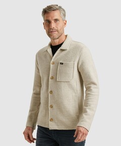 Heren vest beige