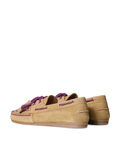 Boat loafer dames loafers beige