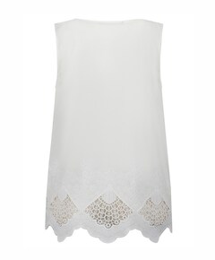 Dames top ecru