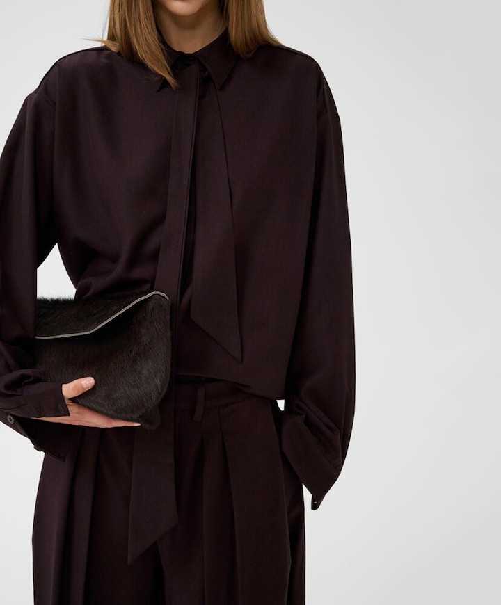 Dames blouse paars