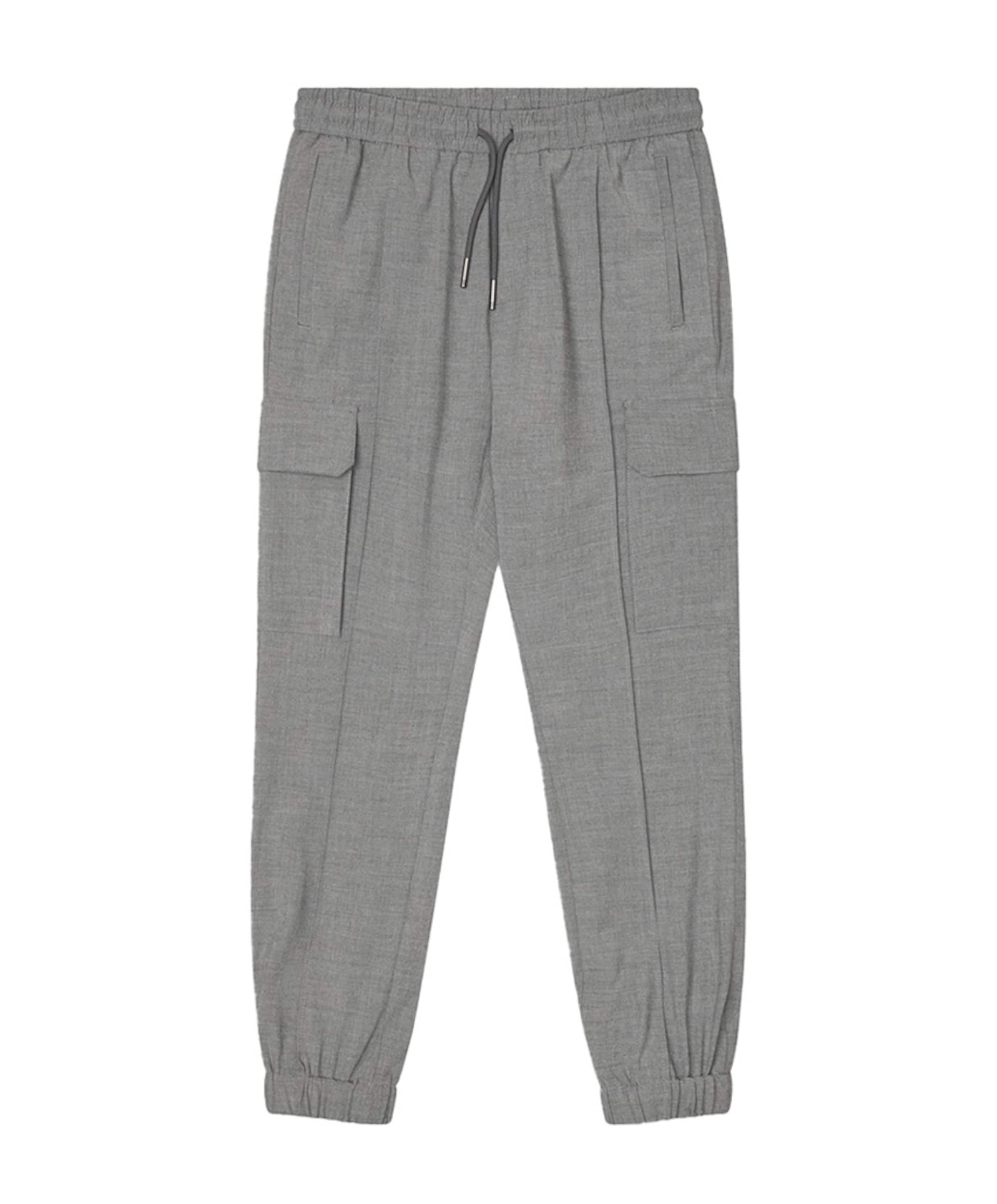 Trousers In Stratch pantalon grijs