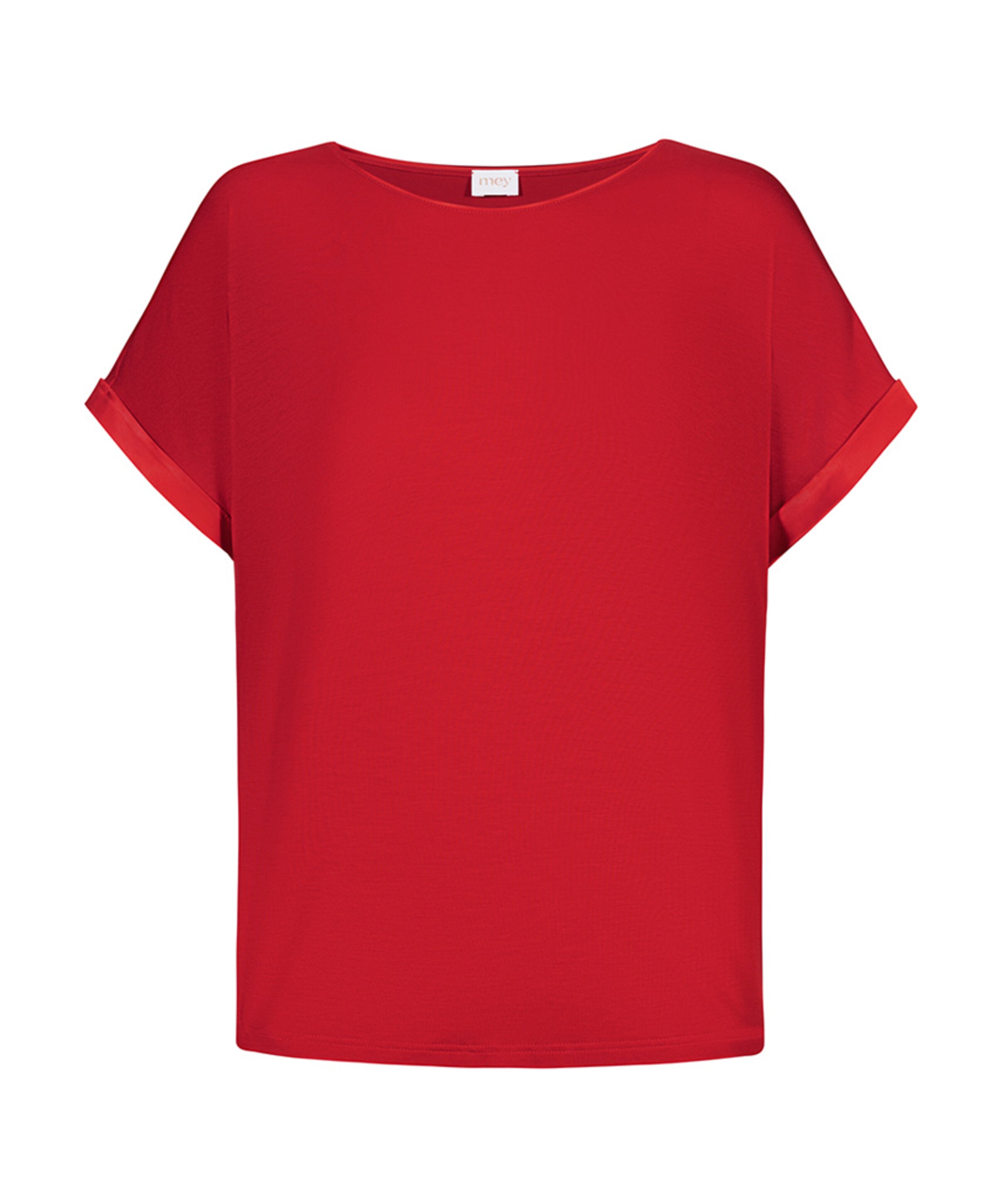 Dames pyjamatop rood