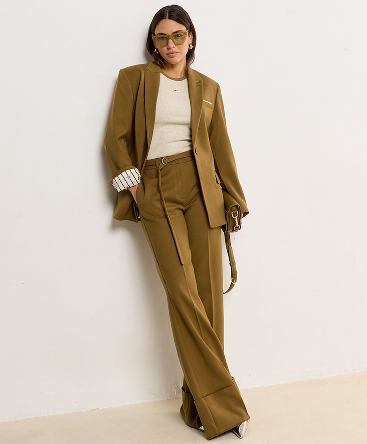 KORIEN dames broek groen