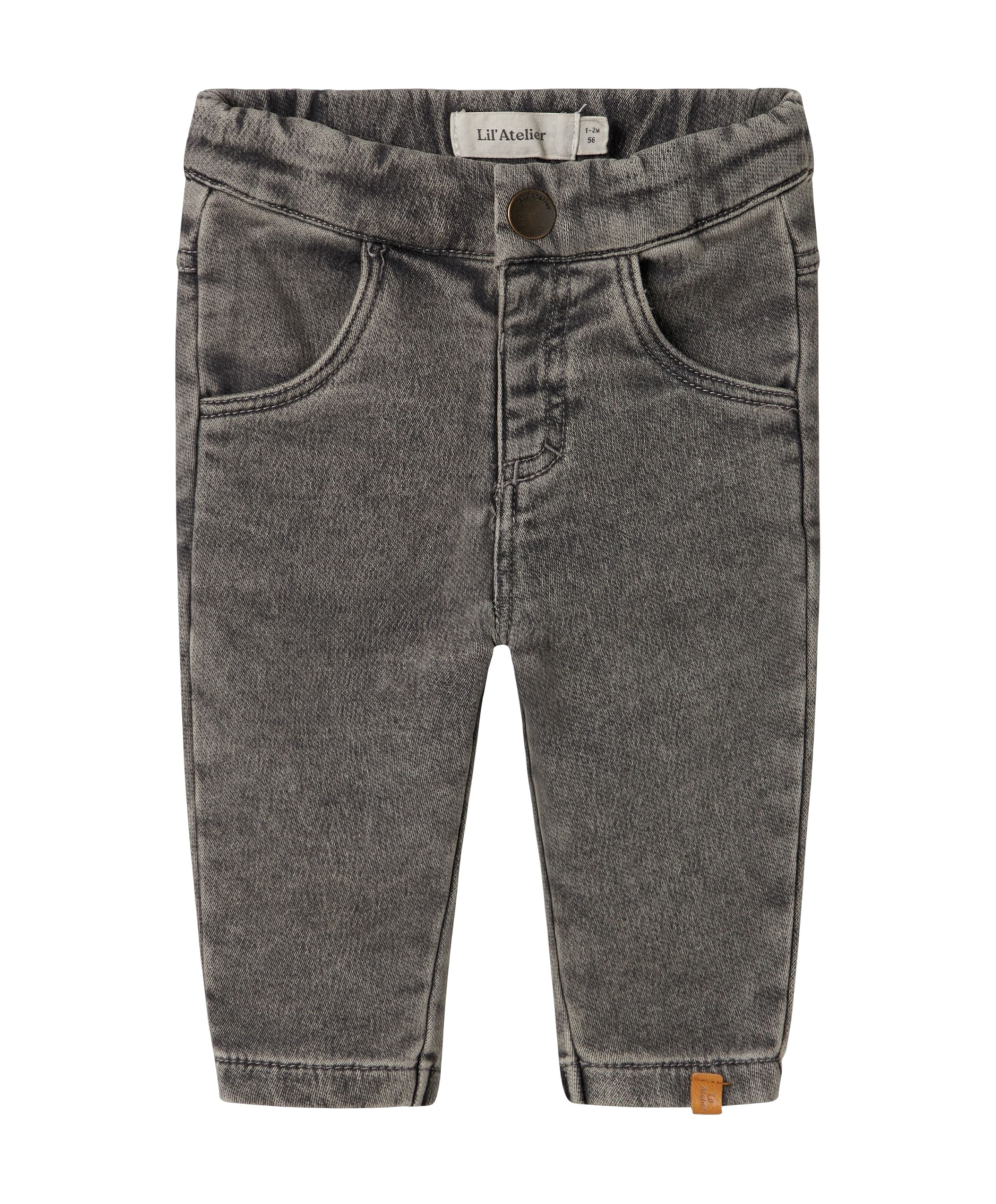 NBNLULIA LOOSE 4017-CI LIL uniseks jeans  grijs