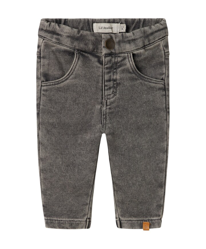 NBNLULIA LOOSE 4017-CI LIL uniseks jeans  grijs